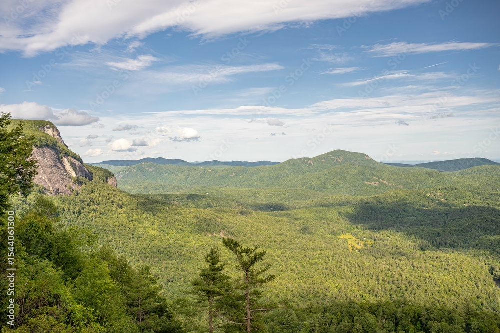 Obraz premium whiteside mountain views of plateau