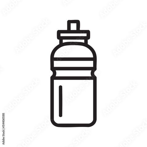 Water bottle design for fitness and outdoor activities