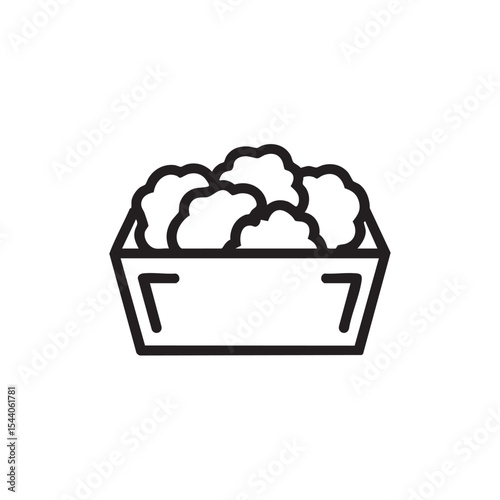 Bowl of fluffy clouds representing creativity and imagination
