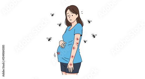 Pregnancy and mosquitoes Mosquito bites and mosquito-borne viruses