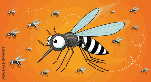Mosquitoes a Potentially Dangerous Insects Can Carry Various Diseases