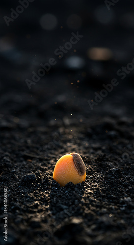 The Untouched Seed in Ash
