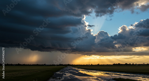 Clearing Skies After Storm