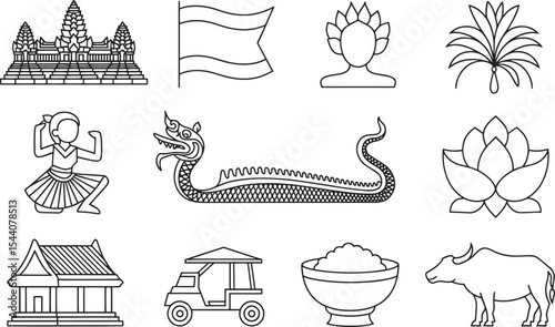 Indonesian Culture & Heritage Icons