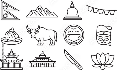 Nepali Culture & Heritage Icons