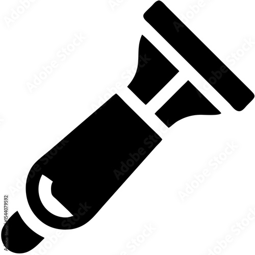 Dermaroller icon for beauty and cosmetology applications