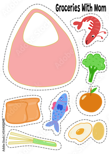  children activity groceries
