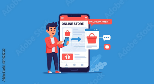 Streamlined Online Shopping Mobile Commerce and Secure Payments