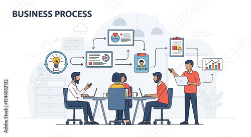 Optimizing Business Processes A Collaborative Workflow Illustration