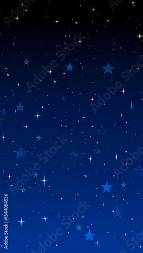 Night Sky Stars Background.
