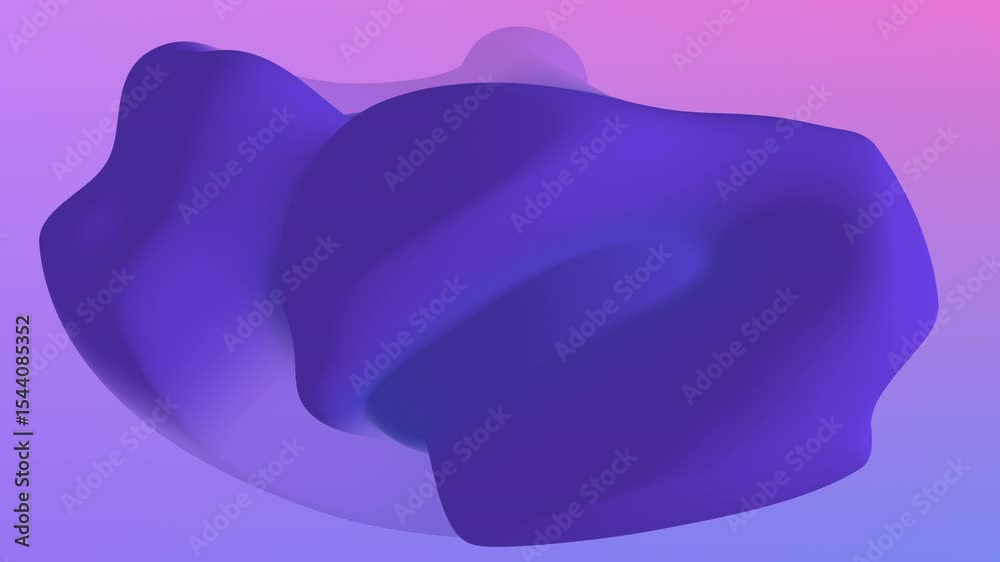 Abstract 3D rendering of a blue curved object with an ambiguous purpose. Its smooth contours and striking color create a visually intriguing form Abstract 3D rendering of a blue curved object with an ambiguous purpose. Its smooth contours and striking color create a visually intriguing form