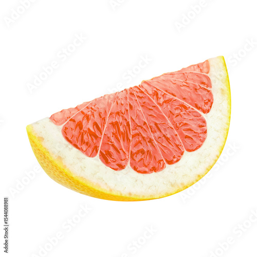 Realistic 3d Vector illustration of fresh Orange