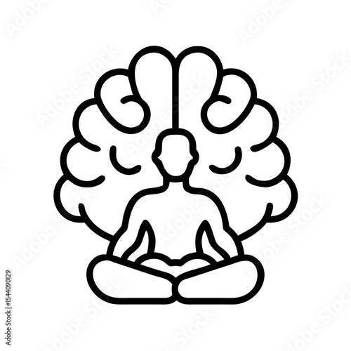 Meditation mindfulness brain health mental wellness yoga zen focus concentration mind body connection calm