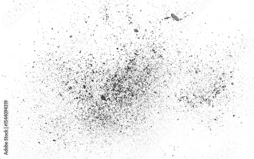 Wallpaper Mural Face powder flying isolated on white background Torontodigital.ca
