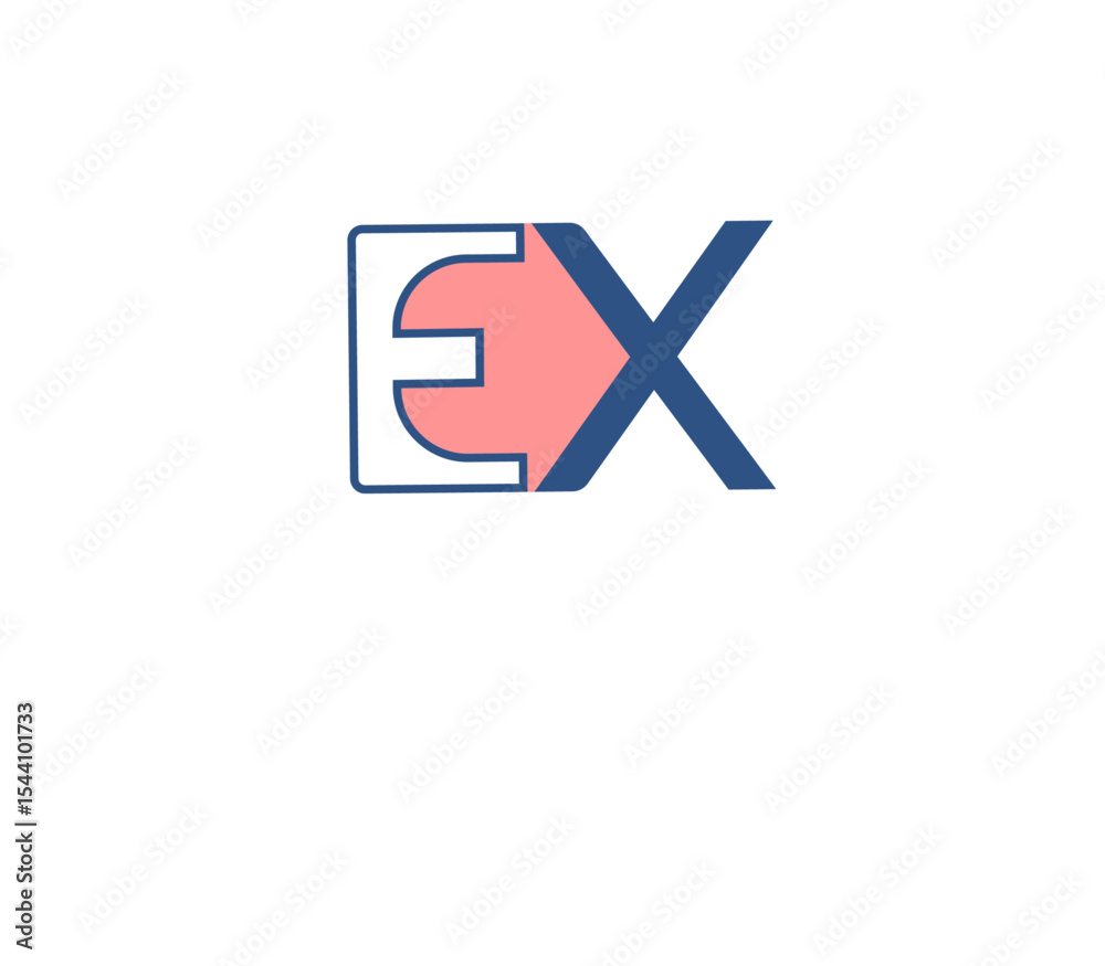 Obraz premium EX Logo