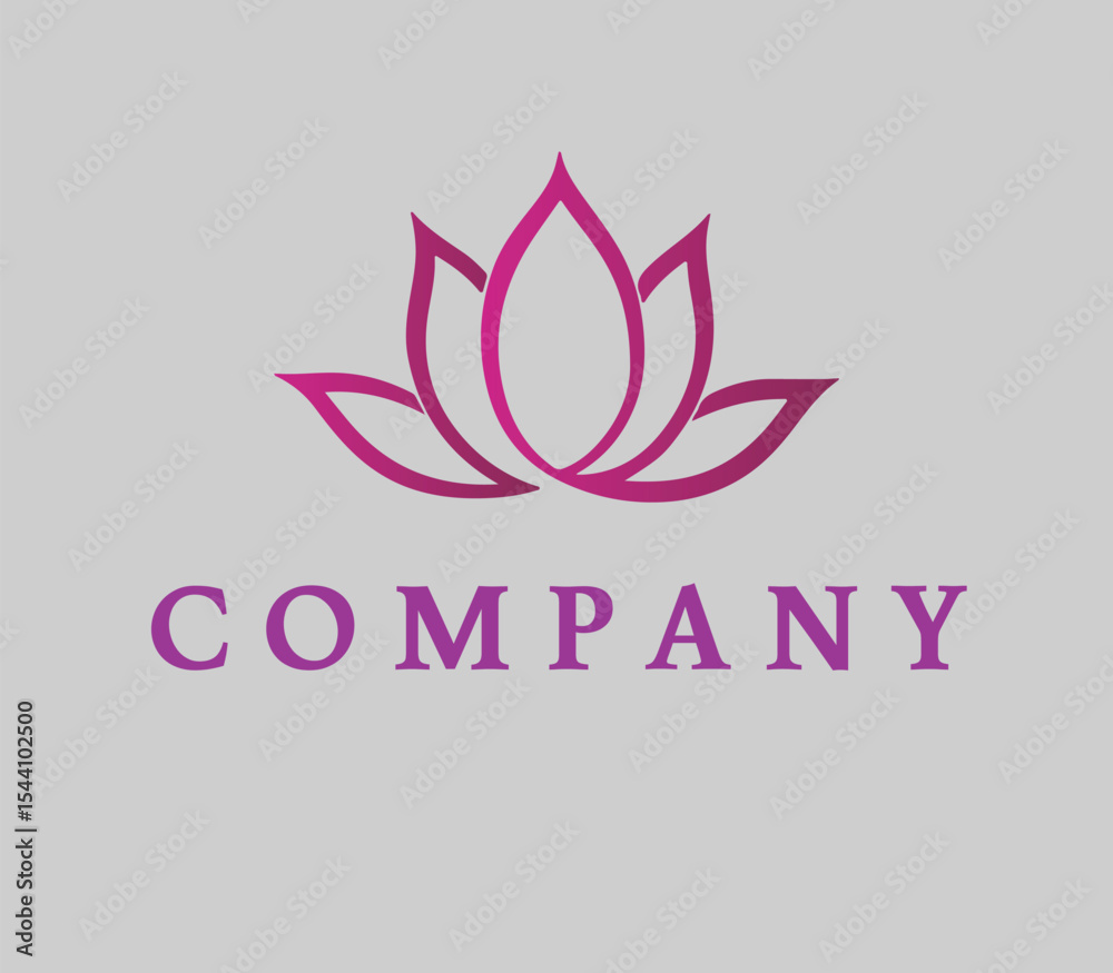 Obraz premium FLower Logo 