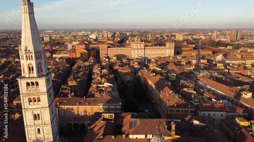 Views of  the city of Modena, Italy