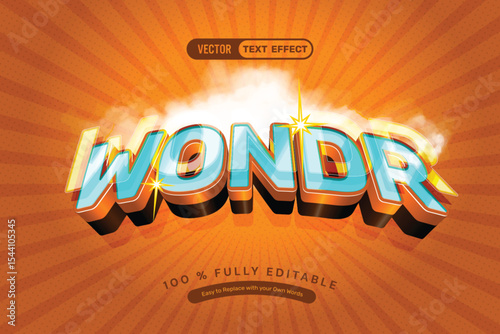 3D Wonder Text Effect