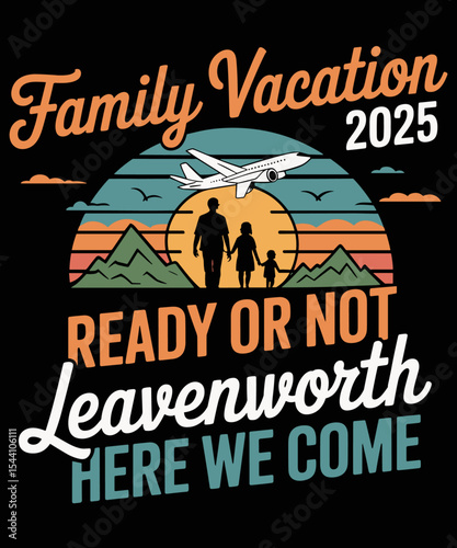 Family Vacation 2025 Beach Mountains Leavenworth We Come