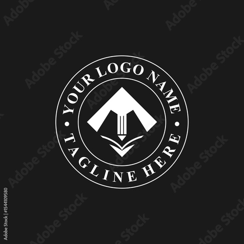 education design logo,icon,symbol,generic book logo,illustration,university,school,success,tech,study,student,linear,template,outline,company,marketing,brand,internet	