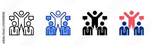 Persuasion icon sheet multiple style collection