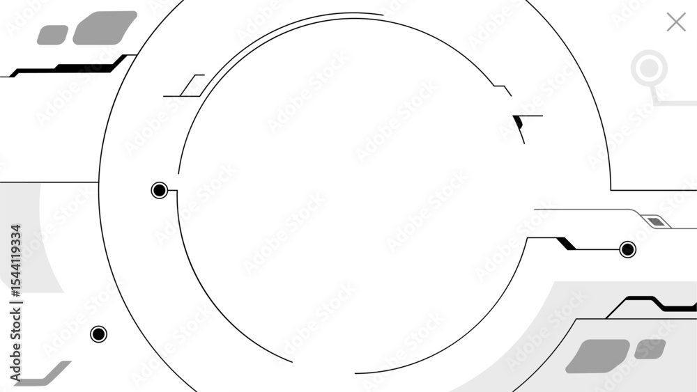 Obraz premium abstrack white futuristic wallpaper background