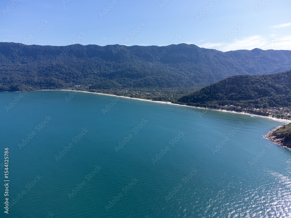 Fototapeta premium view of the beach