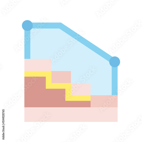 staircase step element