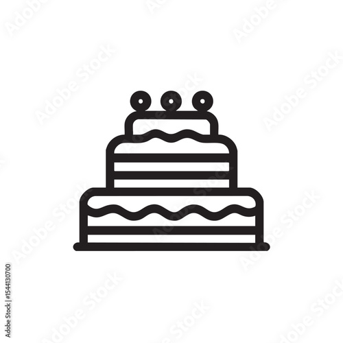 Elegant tiered cake design for celebrations and events