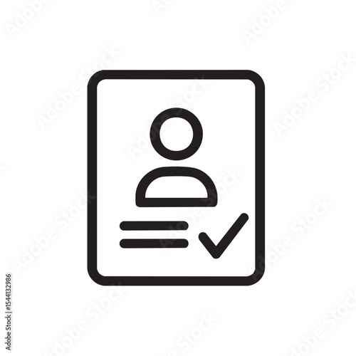 Identification card design for verification purpose