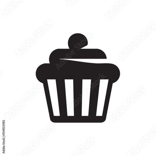 Elegant cupcake design for baking and dessert enthusiasts
