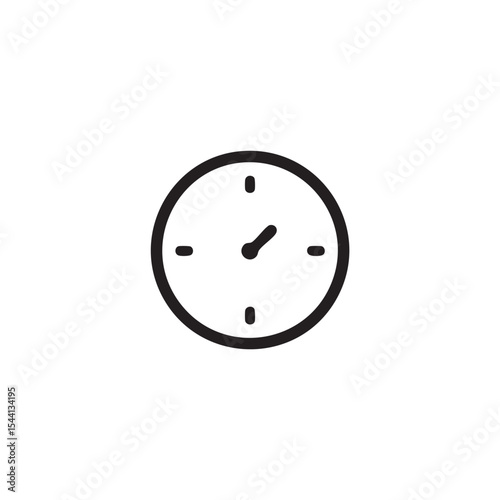 Minimalist clock design for better time management