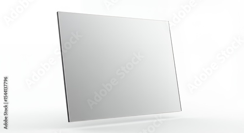 Blank gray sheet material
