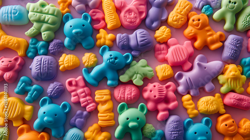 jabones artesanales en forma de animales pequeños y coloridos divertidos con concepto de limpieza e higiene personal jabones infantiles 