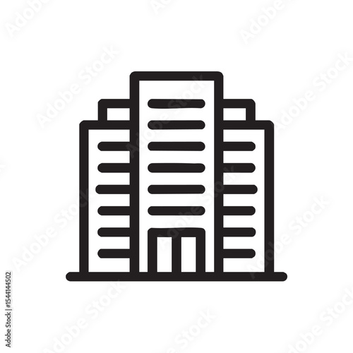 Modern commercial building design for urban landscape