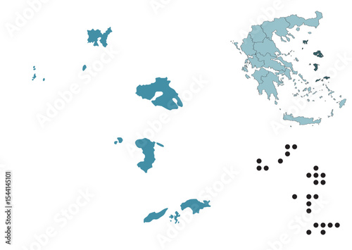 Set maps of North Aegean region