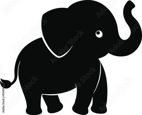 Animal and Bird Silhouettes, Wildlife and Pet Icons, and vector