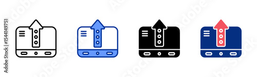 Output icon sheet multiple style collection