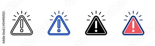 Alert icon sheet multiple style collection