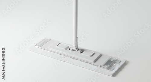 White floor mop product shot