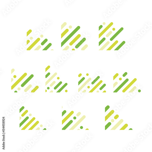 Geometric Business Corner Set