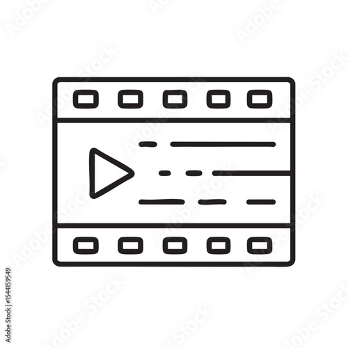 Concept of multimedia content with video playback symbols