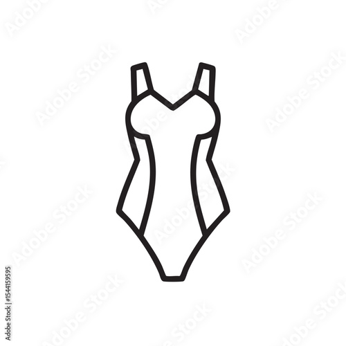 Stylish one piece swimsuit design for summer relaxation and beach fun