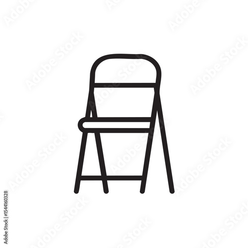 Simple design of a folding chair for versatile seating solutions