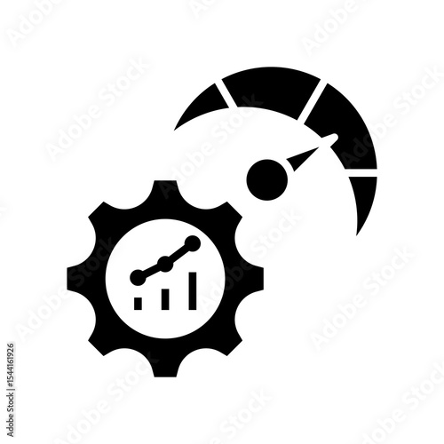Performance Metrics glyph icon