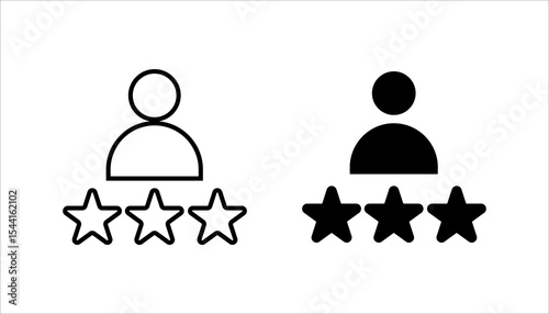 experience icon set. Line, solid and filled outline colorful version, outline and filled vector sign. Idea Symbol, logo illustration. Vector graphics
