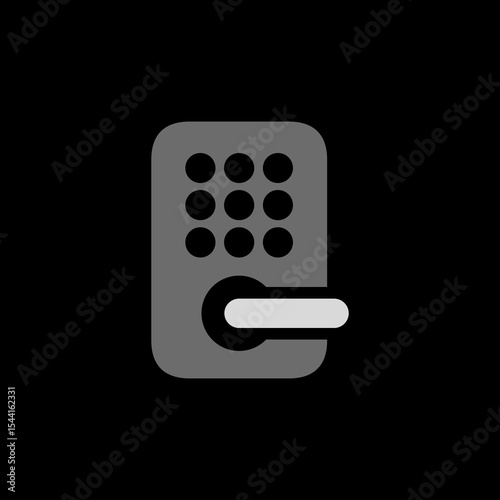 Filled Entry Keypad Icon