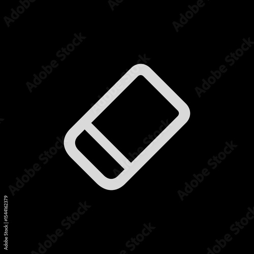 Outlined Eraser Icon