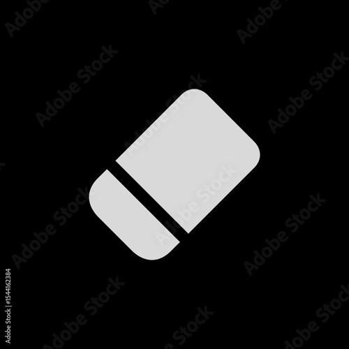 Filled Eraser Icon