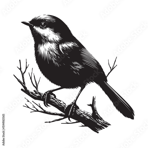 crow on a branch